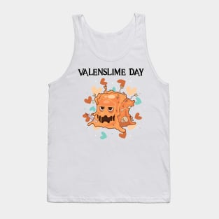 Valenslime Day Video Game Anniversary Gift Gaming Couples Tank Top